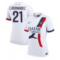 Maglie da calcio Paris Saint-Germain Lucas Hernandez #21 Seconda Maglia Femminile 2024-25 Manica Corta